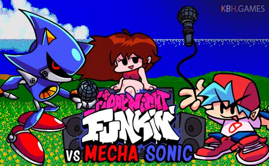 FNF vs Mecha (metal) Sonic