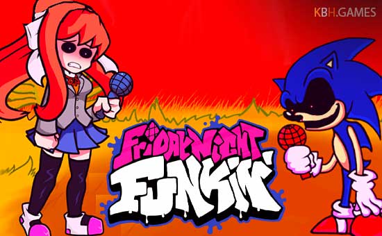 Sonic.EXE vs Monika.EXE FNF