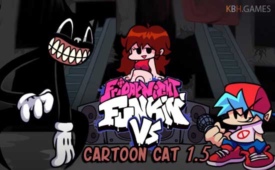 FNF vs Cartoon Cat 1.5 online
