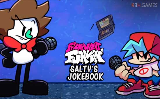 Friday Night Funkin Salty’s Jokebook Mod