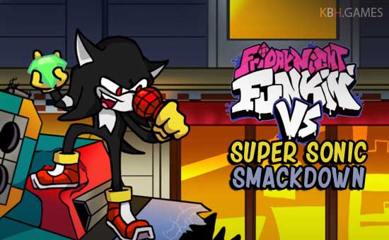 Friday Night Funkin vs Super Sonic Smackdown mod
