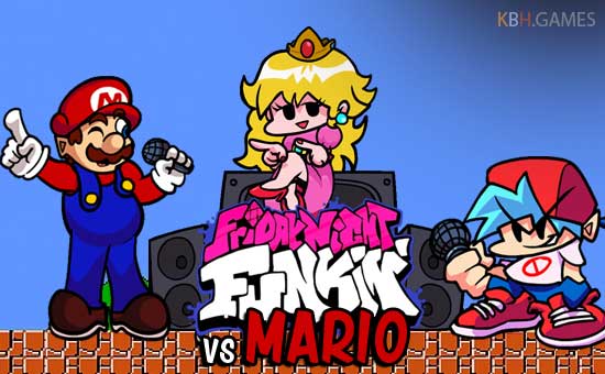 FNF vs Mario mod