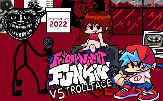 FNF vs Trollface Trollge mod