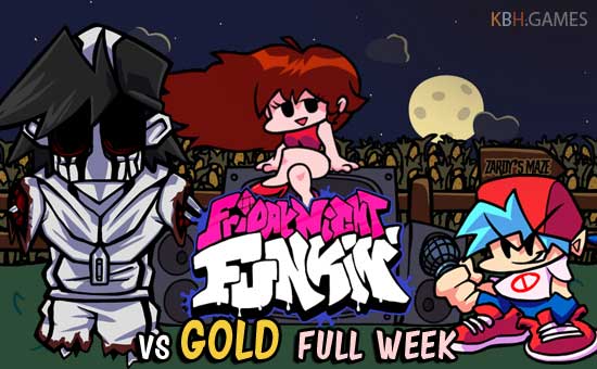 Friday Night Funkin (FNF) vs Gold Full Week (Lost Silver)