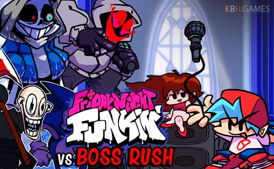 Friday Night Funkin' vs Boss Rush