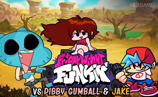 FNF vs Pibby Gumball & Jake