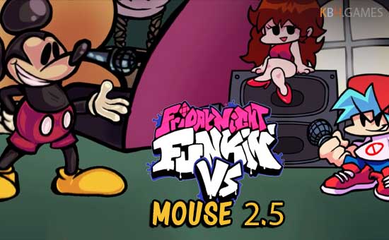 (FNF) Friday Night Funkin vs Mouse 2.5 mod