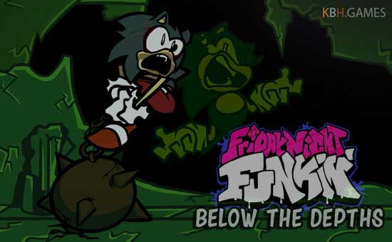 FNF Below The Depths (Sonic Drowning) mod