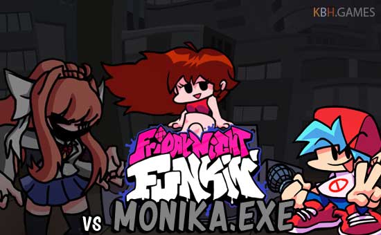 Friday Night Funkin vs Monika.EXE mod