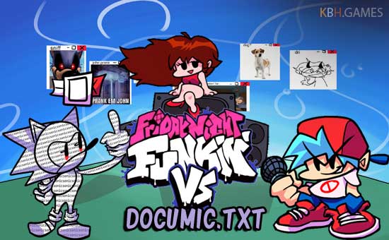 Friday Night Funkin vs Documic.txt (Sonic) mod