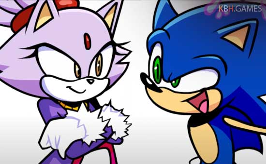 FNF Blaze vs Sonic (Sonic Rush) mod