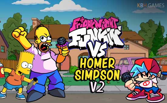 Friday Night Funkin vs Homer Simpson V2