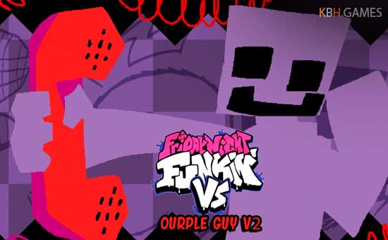 Friday Night Funkin vs Ourple Guy v2 mod