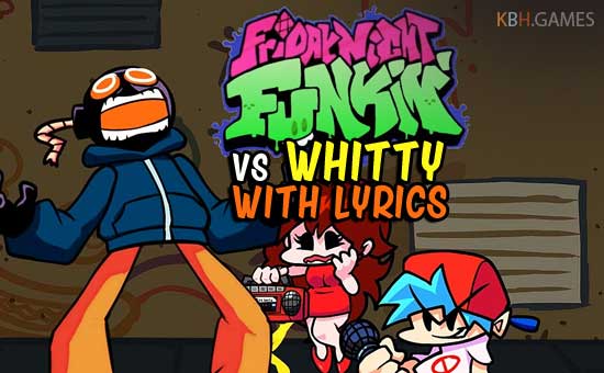 Friday Night Funkin (FNF) vs Whitty with Lyrics