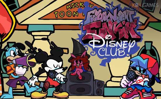 Friday Night Funkin Disney Club FULL WEEK mod