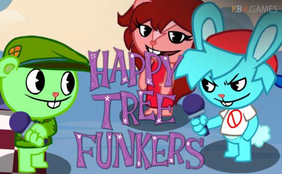 FNF vs Happy Tree Funkers (Flippy) mod