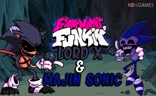 FNF Lord X & Majin Sonic