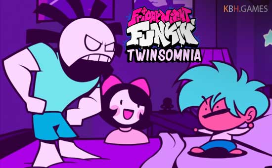 Friday Night Funkin Twinsomnia (FNF Boy and Girl) mod
