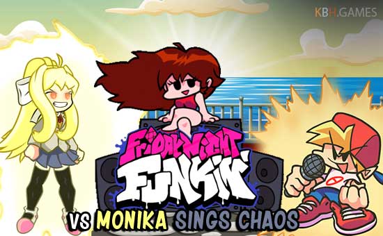 FNF Monika sings Chaos (Lunatic) mod